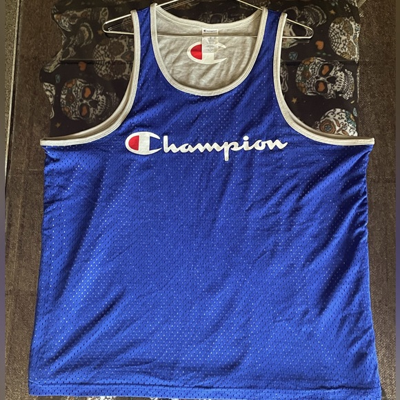 CHAMPION™️ 🏀 Men’s Reversible Mesh Tank Top ⛹🏼‍♂️ ‼️NWOT✅‼️ - Picture 2 of 11